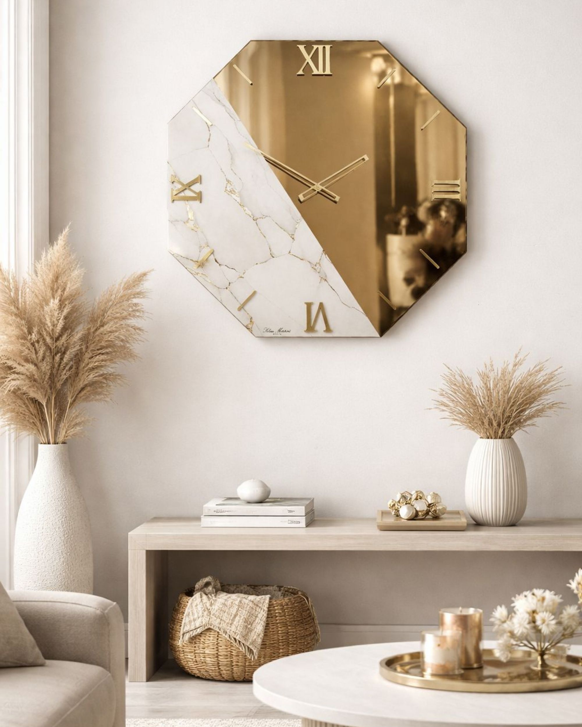 Luxury wall clock premium design