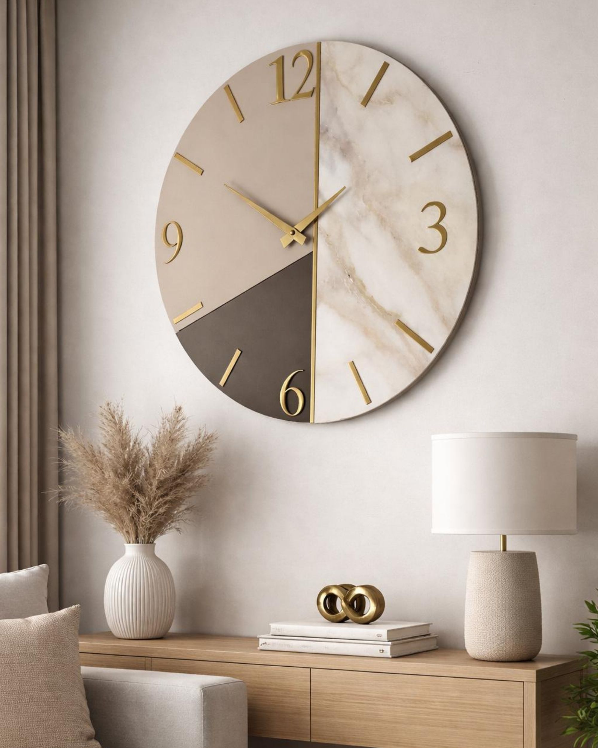 Luxury wall clock premium design