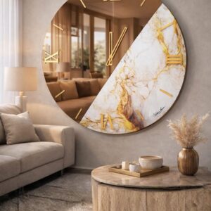 Luxor Wall Clock | Day Gold